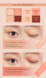 [PERIPERA] INK POCKET SHADOW PALETTE 4 Colors / Eye Shadow