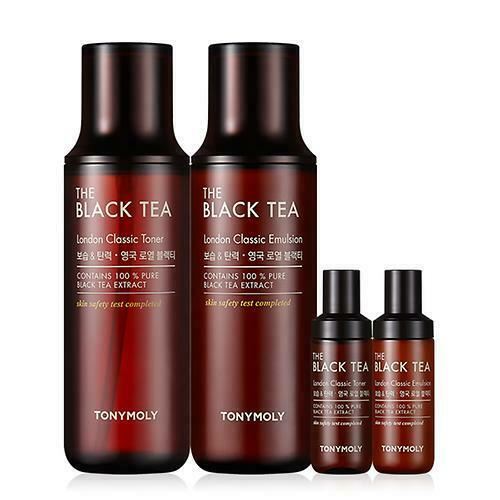 TONYMOLY] The Black Tea London Classic Skin Care Set 4pcs Korea