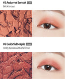 [ETUDE HOUSE] Play Color Eyes #Maple Road ( 0.9 x 9 colors ) Shadow Palette