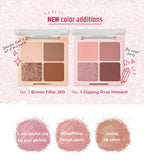 [PERIPERA] INK POCKET SHADOW PALETTE 4 Colors / Eye Shadow